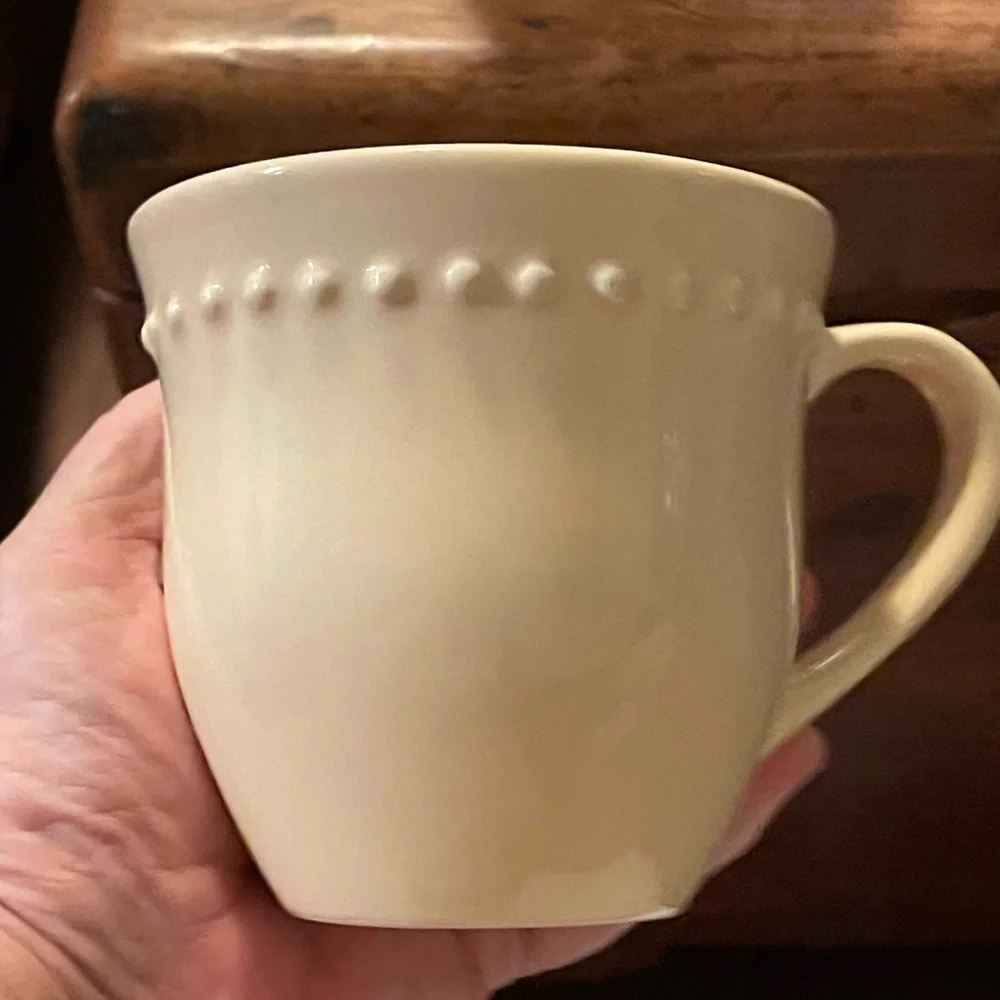 Set of 4 Pottery Barn Mugs